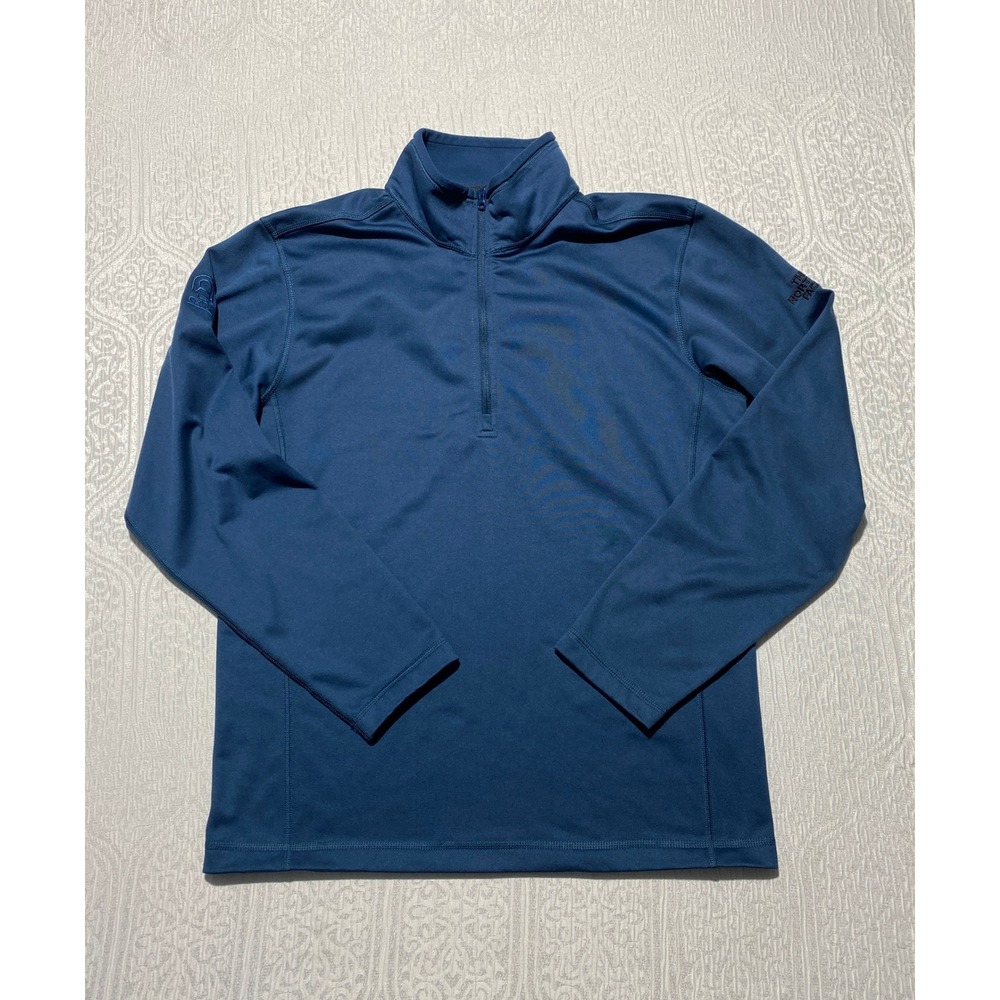 The North Face Mens M 1/4 Zip Pullover Quarter Zip Performance Shirt Mock‎ Neck
